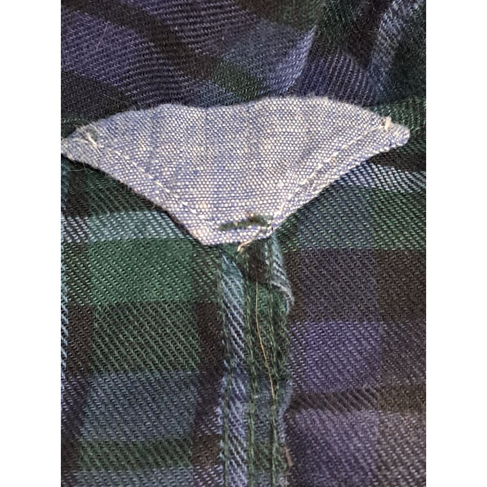 L.L.Bean Plaid Flannel Sirt Mens M Traditional Fit Lightweight Gorpcore Outdoors - Picture 15 of 15